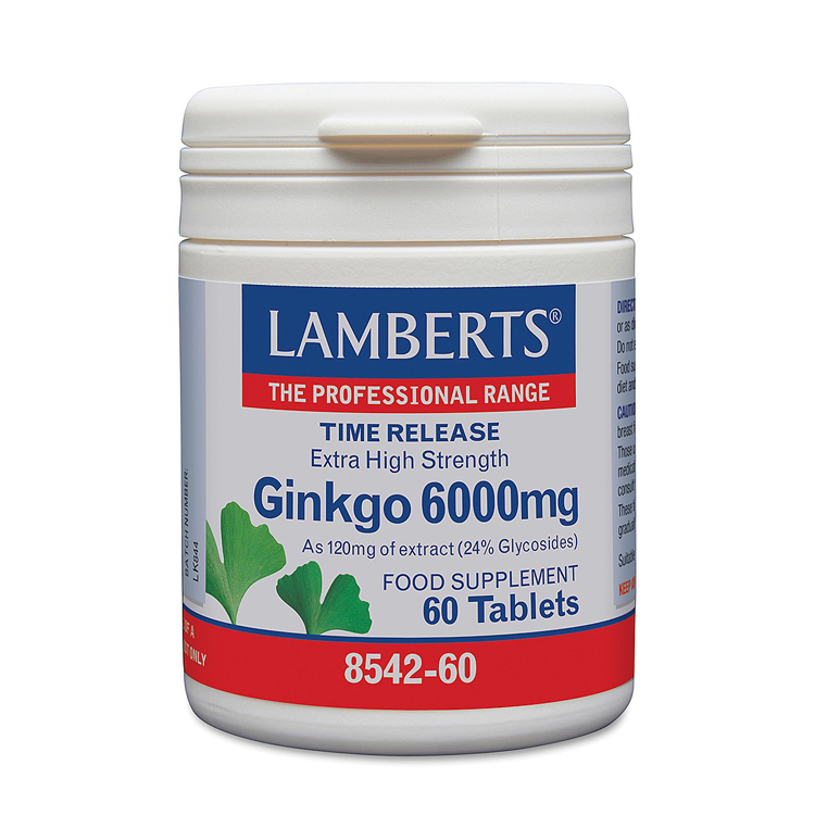 Lamberts Ginkgo 6000mg 60 tabs